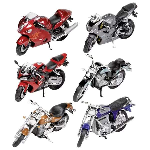 motos 6 en metal - GOKI 12183 4013594121835