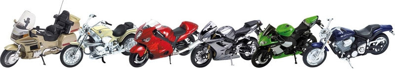 motos 6 en metal - GOKI 12263 4013594122634