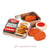 Nuggets avec sauce en bois dans une boite en métal - Erzi 15160 
