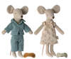 Papa et maman souris dans une boite de cigare - MAILEG 17-3302-00 5707304129691