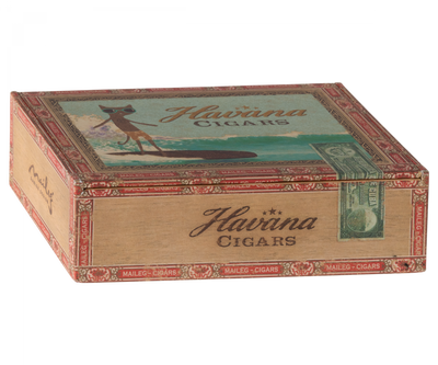 Papa et maman souris dans une boite de cigare - MAILEG 17-3302-00 5707304129691