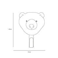 Patère ours brun - Wild & Soft WS5061