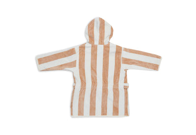 Peignoir en Éponge gots 3-4 ans rayures biscuit - JOLLEIN 060-809-67000 8717329369863