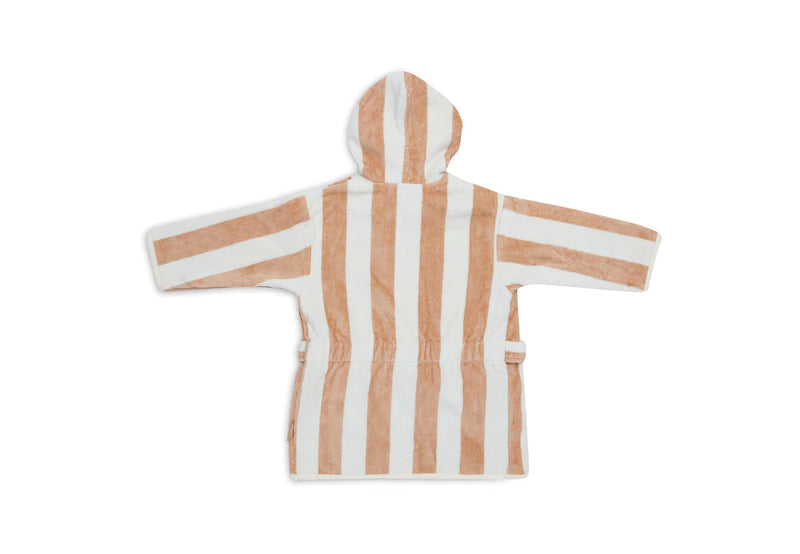 Peignoir en Éponge gots 3-4 ans rayures biscuit - JOLLEIN 060-809-67000 8717329369863
