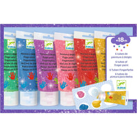 peinture à doigts pailletée - Djeco DJ09017 3070900090170
