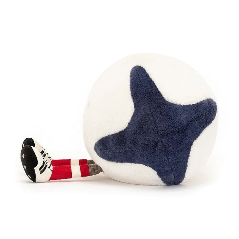 peluche amuseable sports rugby ball - JELLYCAT as2r 670983144338
