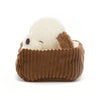 Peluche chien couché dans son panier - JELLYCAT nap3nd 670983137378