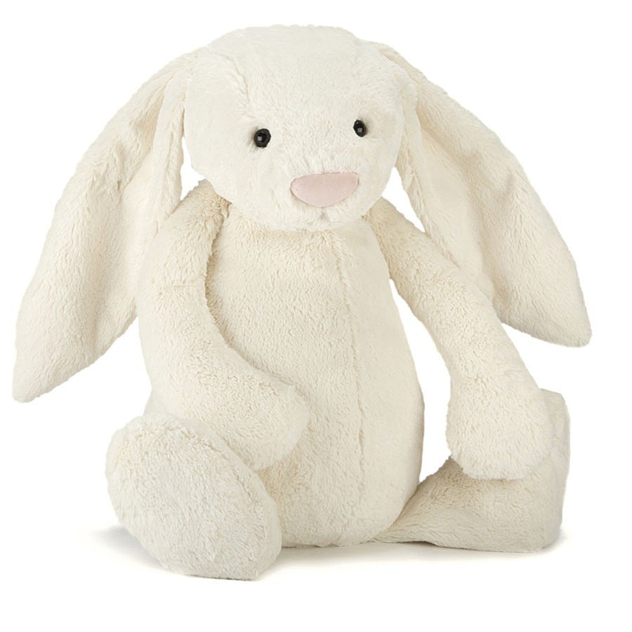 peluche lapin Bashful Bunny cream XXL - JELLYCAT BARB1BC 670983092479