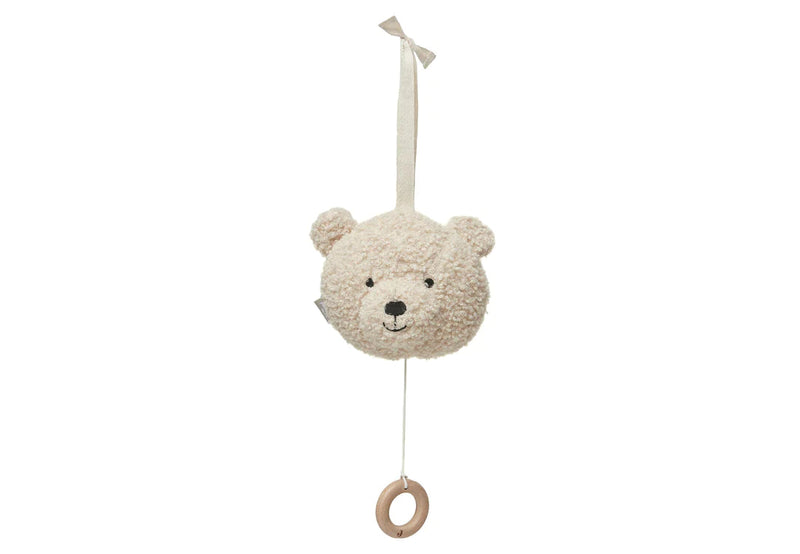 peluche musicale teddy bear naturel - JOLLEIN 043-001-67007 8717329370326