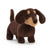 Peluche Otto Sausage dog small - JELLYCAT ot6sdp 670983136630