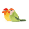 Peluche Pair of Lovely Lovebirds - JELLYCAT LOV3B 670983141016