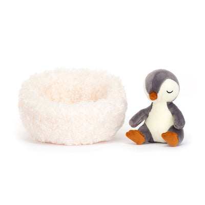 Peluche pingouin hibernating- JELLYCAT hib3p 670983137439
