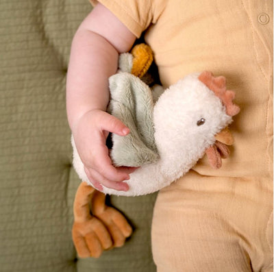 Peluche poule Little farm - LITTLE DUTCH LD8827 8713291888272