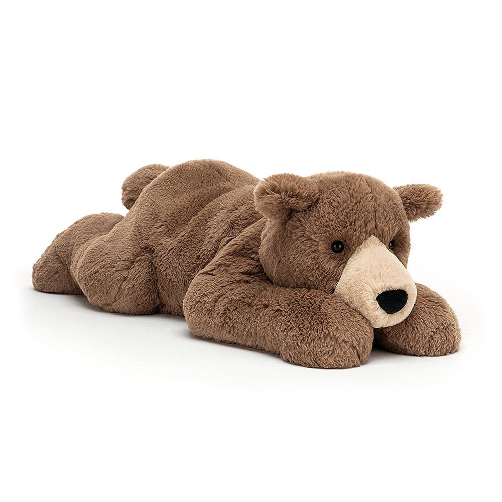 Peluche Woody Bear Lying - JELLYCAT 13046 670983124934