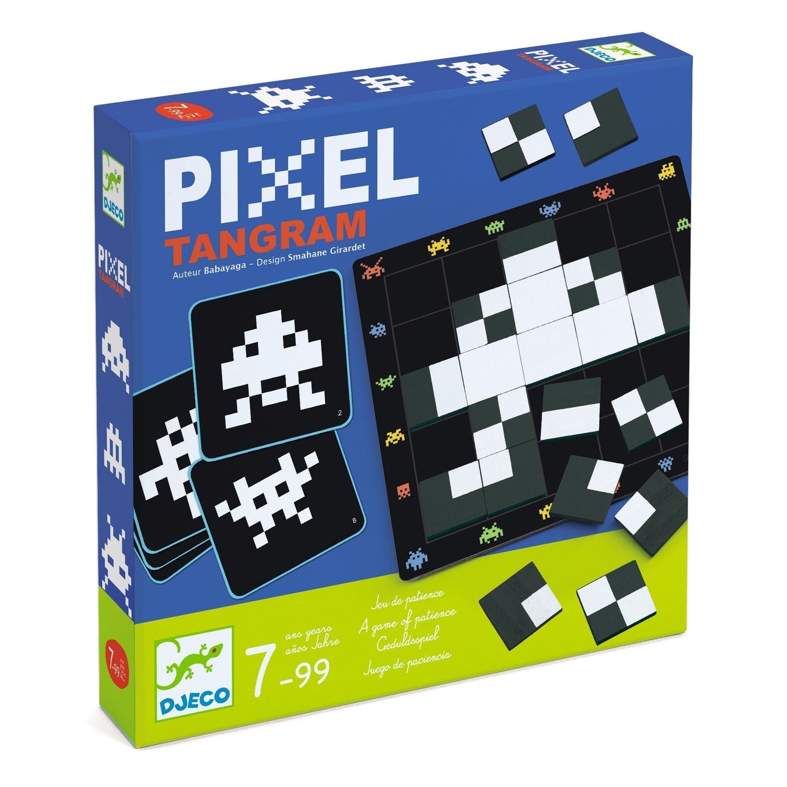 Pixel Tangram - Djeco DJ08443 3070900084438