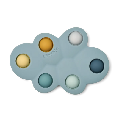 pop toy anne cloud / whale blue mix - LIEWOOD LW17436 1381 5715335214361