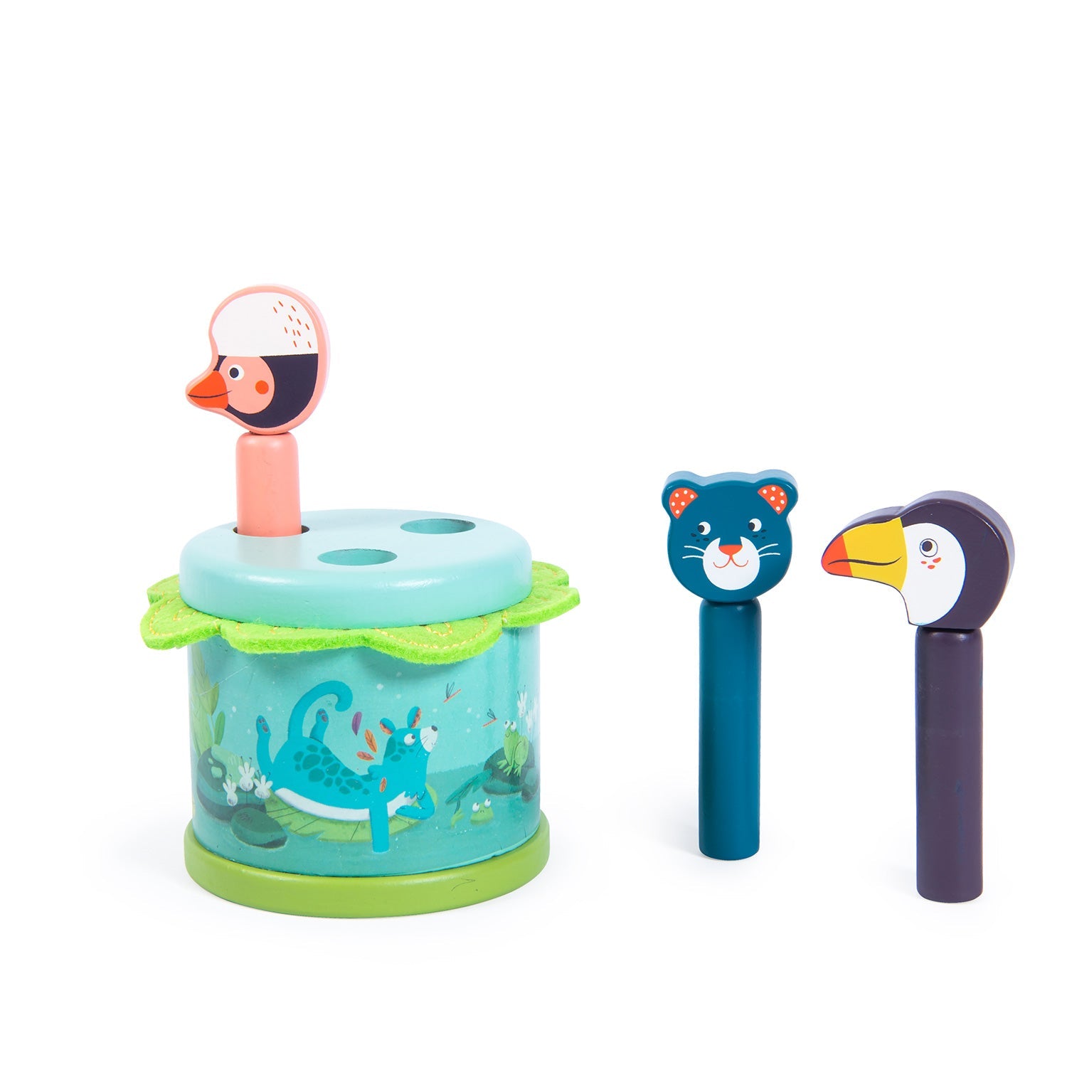 Pop up dans la jungle- Moulin Roty 668367 3575676683675