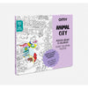 Poster géant à colorier Animal City - Omy pos77