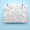 Poster geant I love winter - Omy pos84