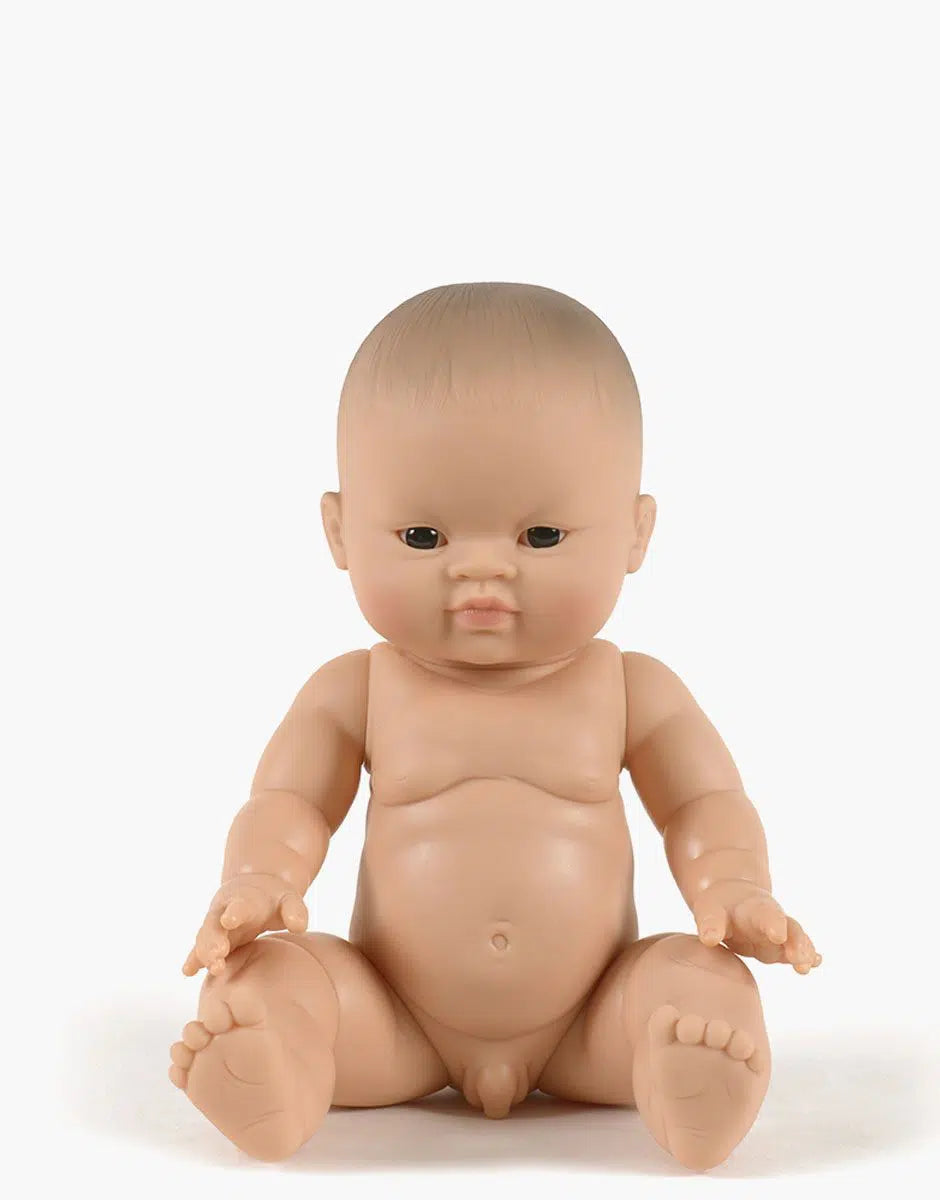 Poupée garçon d'asie aux yeux foncés - MINIKANE PA34307 8529065271