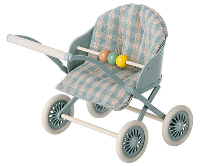 Poussette, Bébé souris, Menthe - MAILEG 11-3107-00 5707304126966
