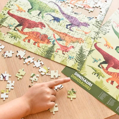 Puzzle dinosaurs 280 pièces - Poppik puz014 3760262411392