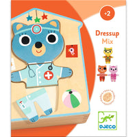 puzzle Dressup Mix - DJECO DJ01678 3070900016781