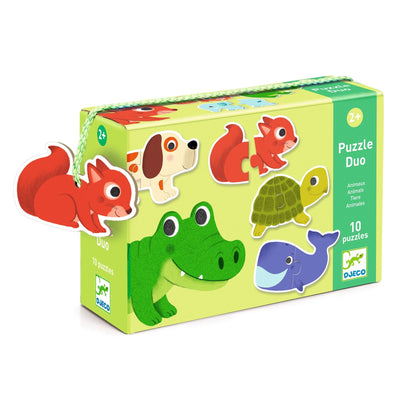 puzzle duo Animaux - DJECO
