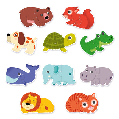 puzzle duo Animaux - DJECO