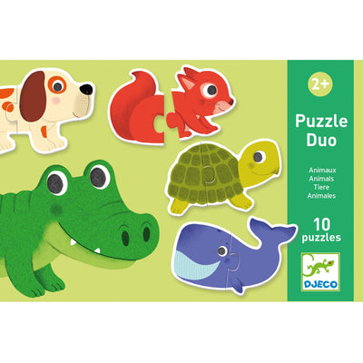 puzzle duo Animaux - DJECO
