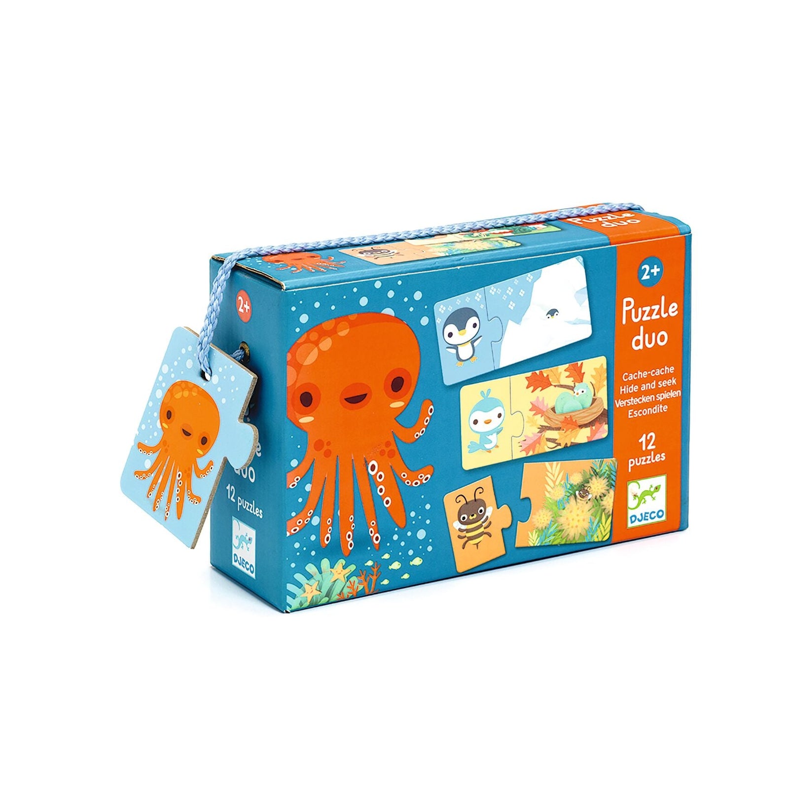 Puzzle duo Cache Cache - DJECO DJ08156 3070900081567