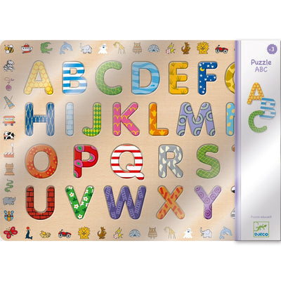puzzle éducatif ABC - DJECO dj01800 3070900018006