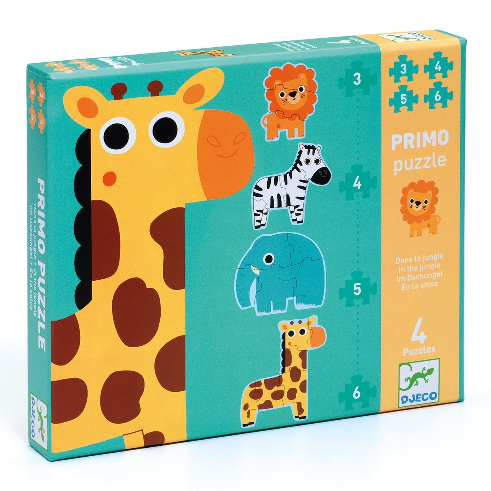 Puzzle évolutif dans la jungle - DJECO DJ07135 3070900071353
