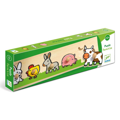 Puzzle Farm'n'co - DJECO dj01116 3070900011168