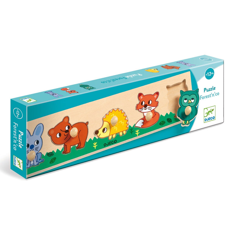 Puzzle Forest'n'co - DJECO dj01119 3070900011199