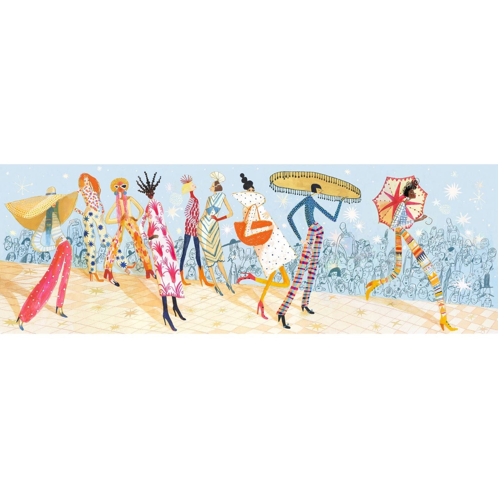 Puzzle gallery fashion show - DJECO DJ07642 3070900076426