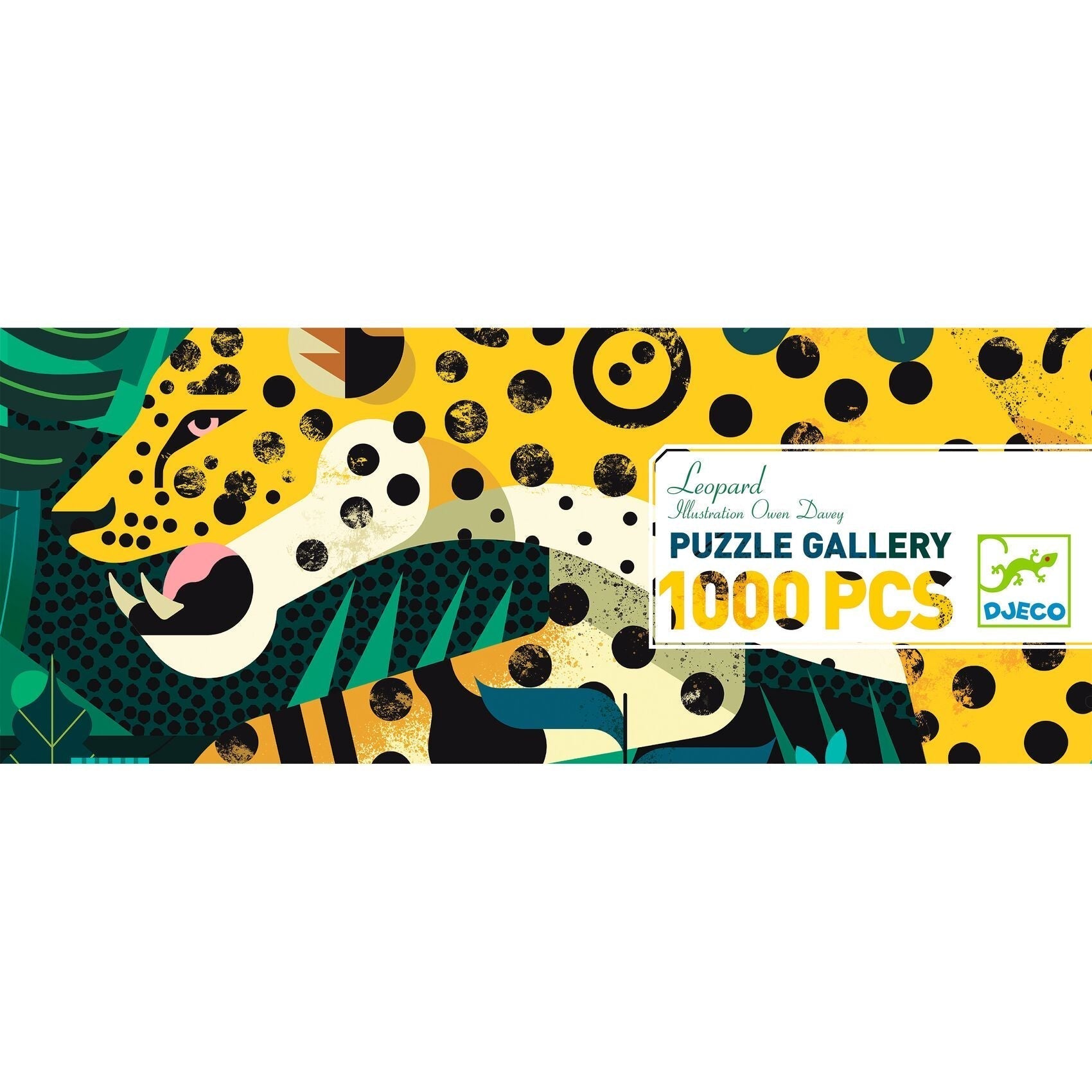 puzzle gallery leopard - DJECO DJ07645 