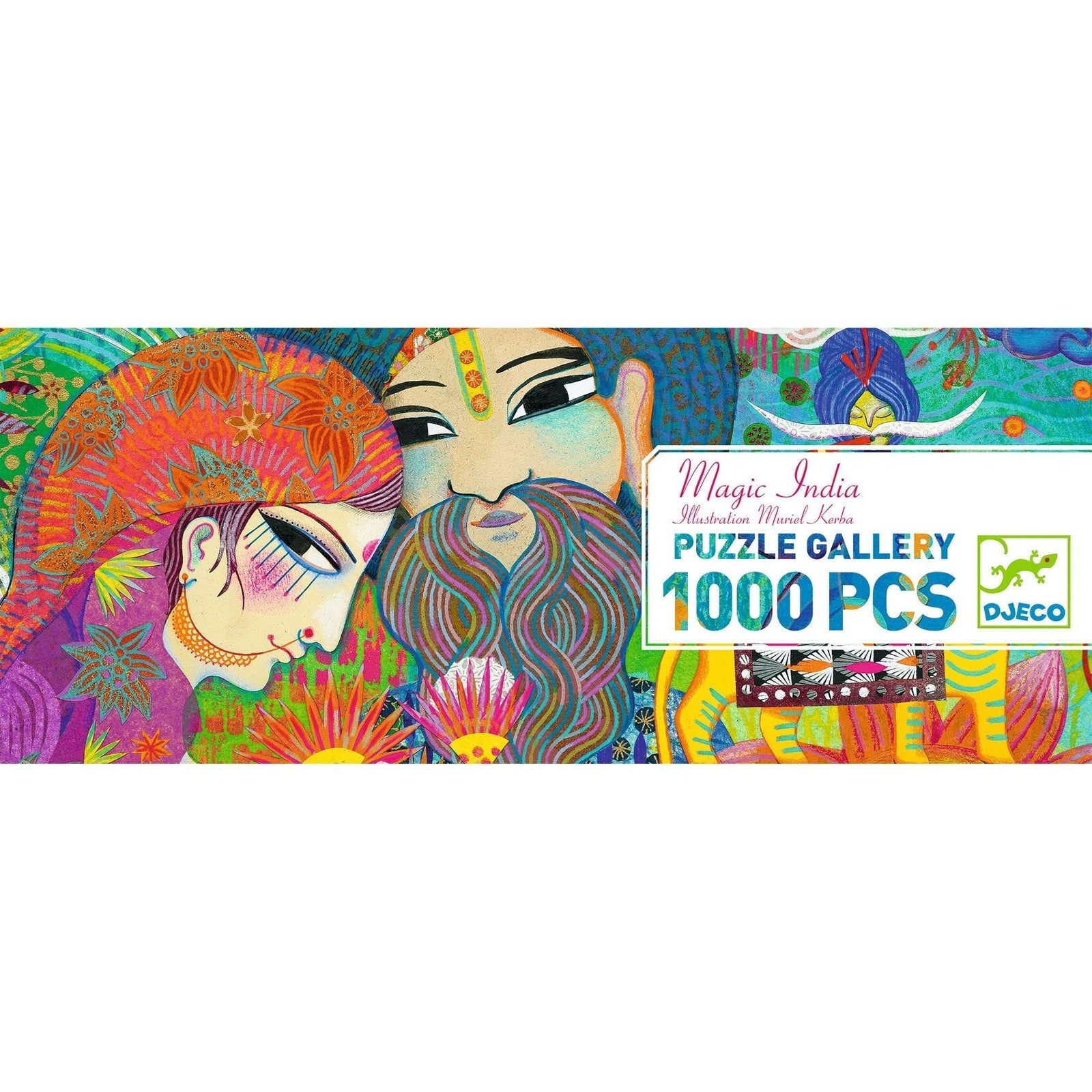 puzzle gallery magic india - DJECO DJ07649 
