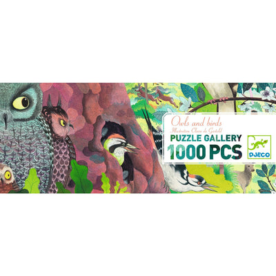 puzzle gallery Owls and Birds - DJECO dj07644 3070900076440