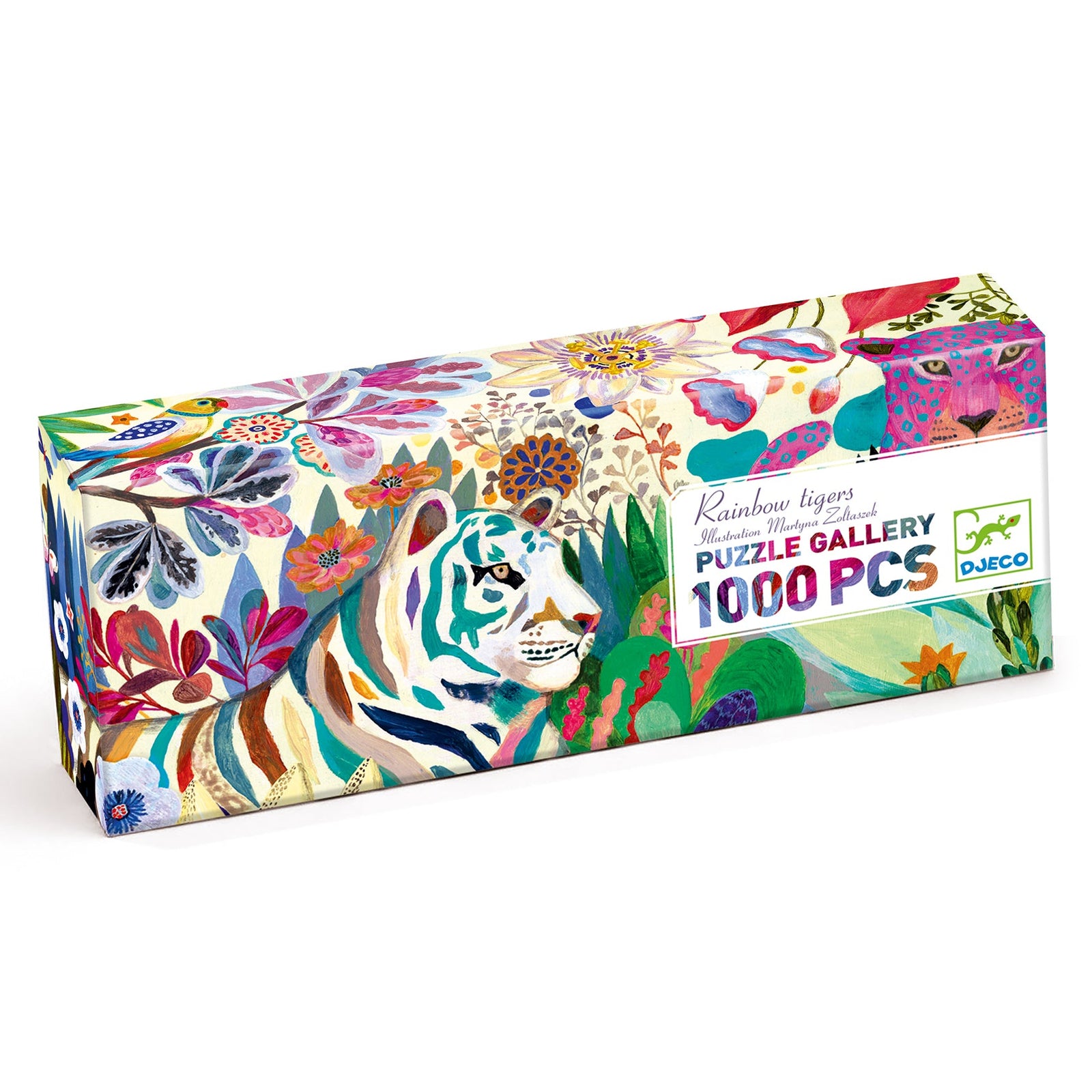 Puzzle gallery Rainbow Tigers - DJECO dj07647 3070900076471
