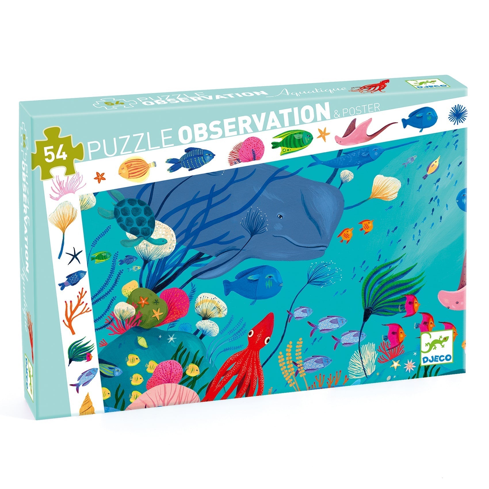 Puzzle observation Aquatique - DJECO DJ07562 