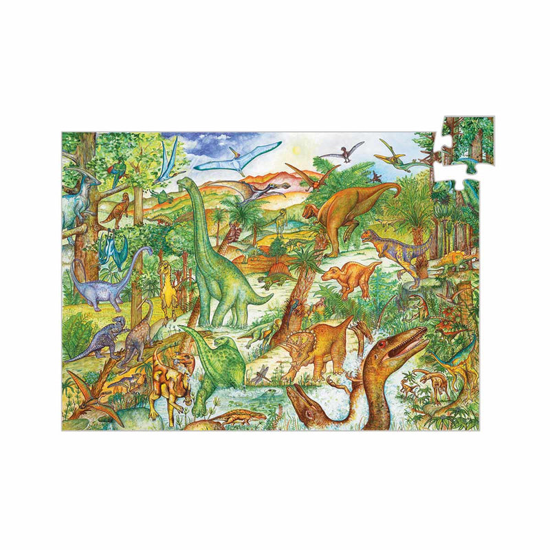 Puzzle observation dinosaures - DJECO dj07424 3070900074248