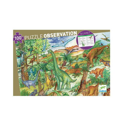 Puzzle observation dinosaures - DJECO dj07424 3070900074248