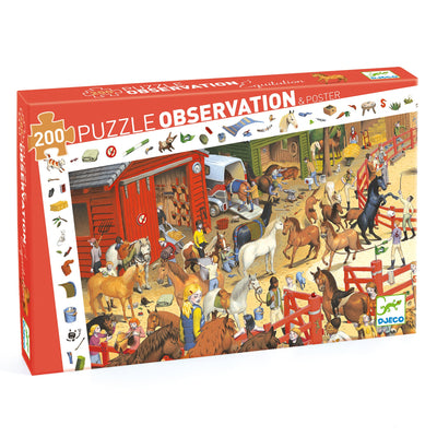 Puzzle observation equitation - DJECO dj07454 3070900074545