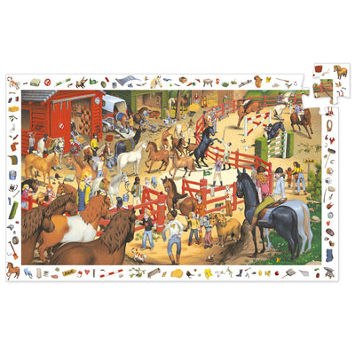 Puzzle observation equitation - DJECO dj07454 3070900074545