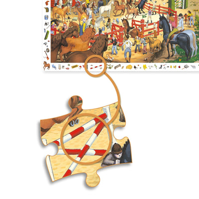 Puzzle observation equitation - DJECO dj07454 3070900074545