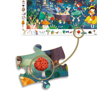 PUZZLE OBSERVATION - LA FORÊT ENCHANTÉE - DJECO dj07504 3070900075047