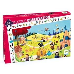 PUZZLE OBSERVATION - LES CONTES - DJECO DJ07561 3070900075610