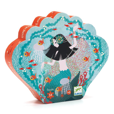 puzzle silhouette Paradis aquatique - DJECO DJ07242