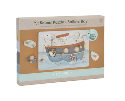 puzzle sonore Sailors Bay - LITTLE DUTCH LD4762 8713291447622